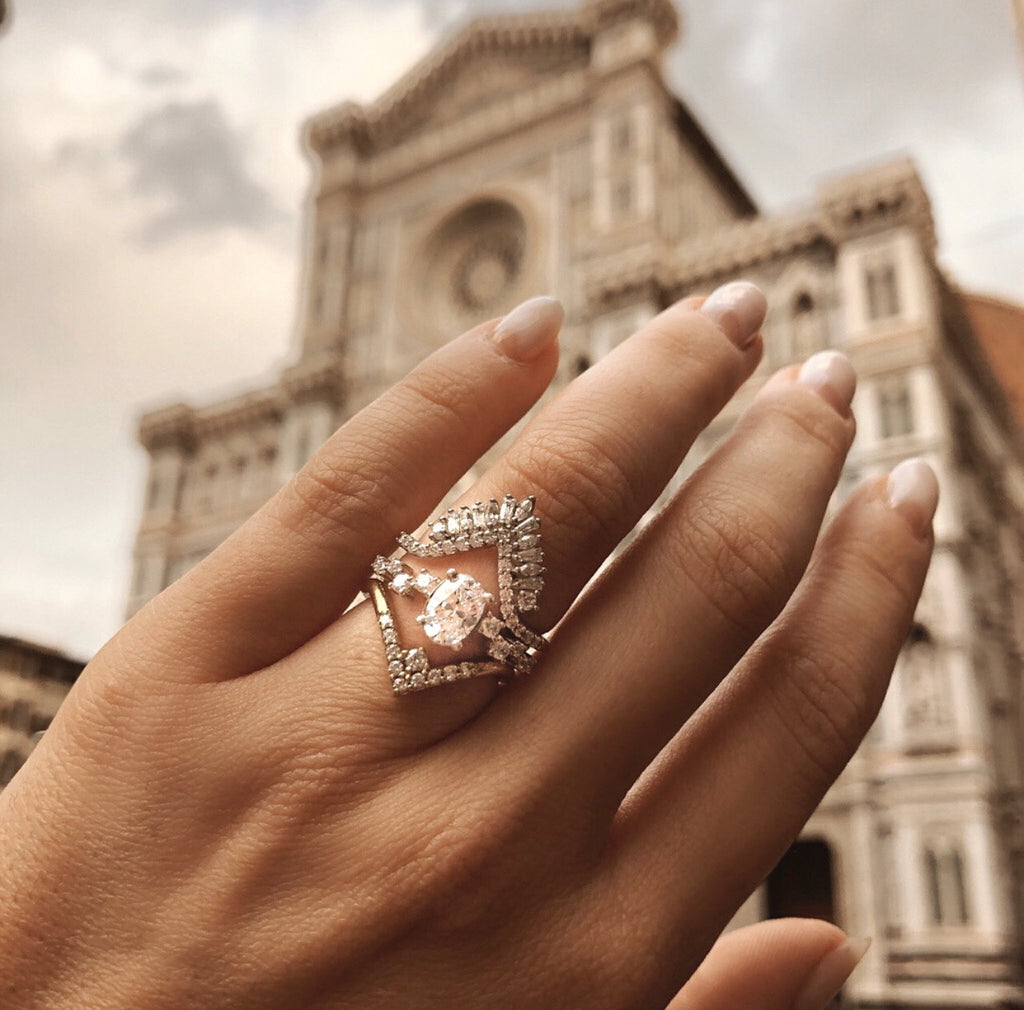 Satellite Engagement Ring