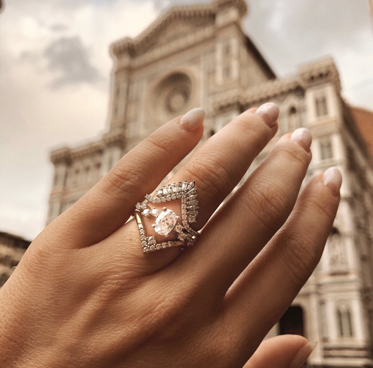 Satellite Engagement Ring