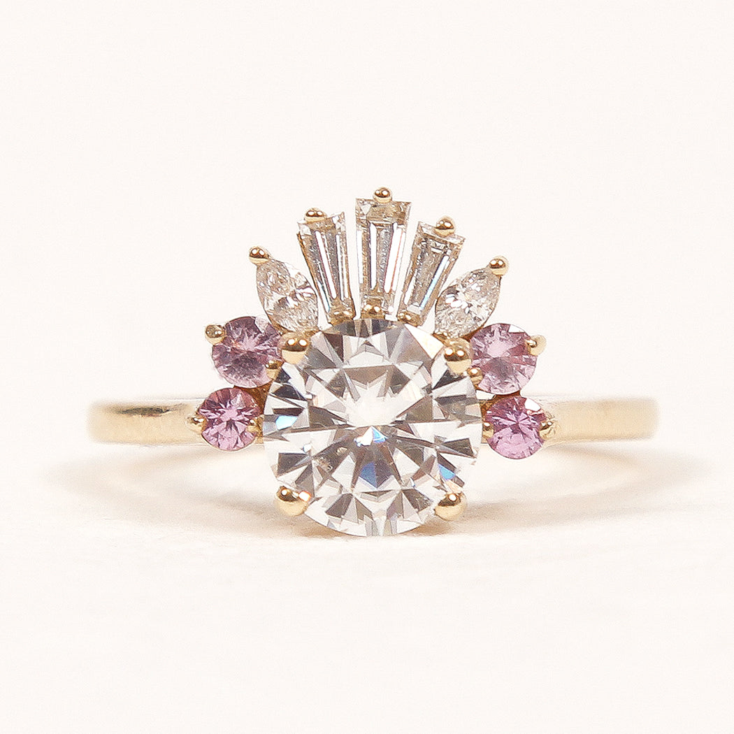 Scarlet Begonia Ring