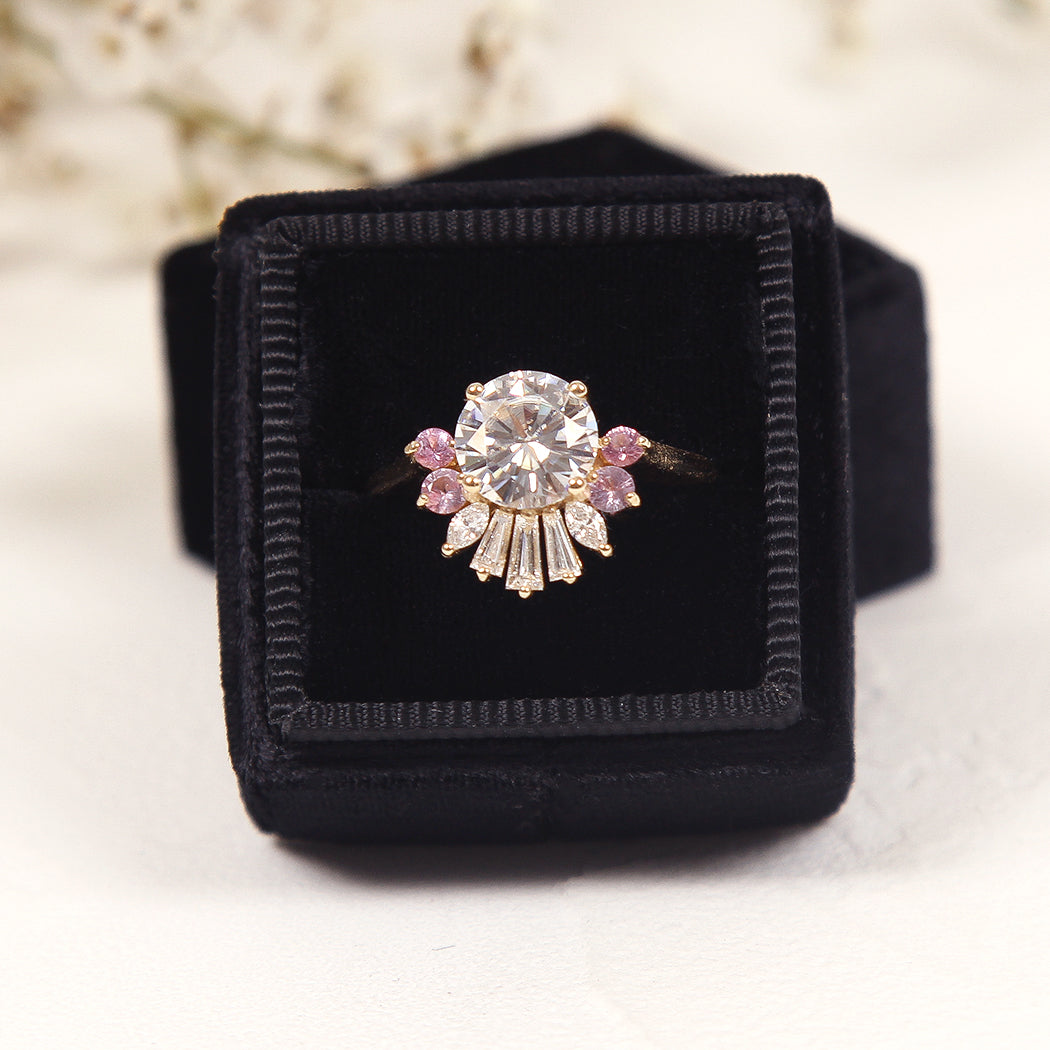 Scarlet Begonia Ring